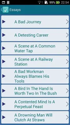 TOEFL Test android App screenshot 0